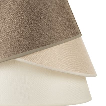 ONLI - POLLON corded pendant light 1xE27/15W/230V brown/cream/beige