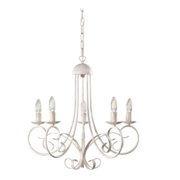 ONLI - POMPEI chain-hung chandelier 5xE14/6W/230V cream