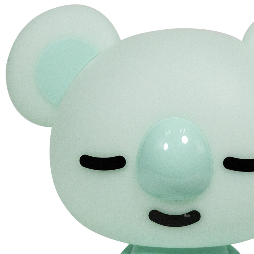 ONLI - Dimmable LED Kids' Night Light PUPPIES LED/3W/230V 20 cm Koala/Green