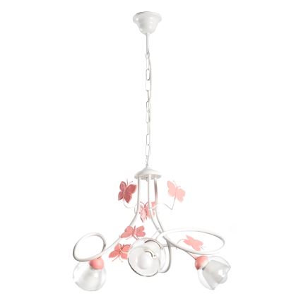ONLI - Replacement glass shade for the BUTTERFLY children's chandelier, Ø 11 cm