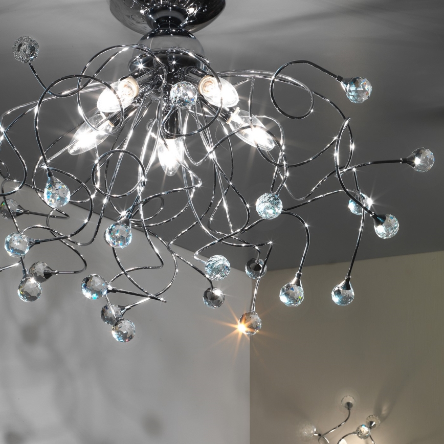 ONLI - Surface-mounted chandelier TRILLY 5xE14/6W/230V