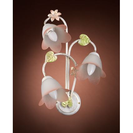 ONLI - Wall light BOTTON DORO 3xE14/6W/230V