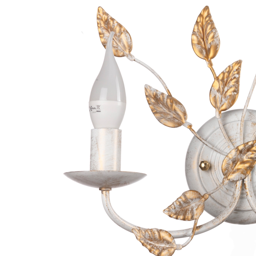 ONLI - Wall light COLLANA 1xE14/6W/230V white/gold
