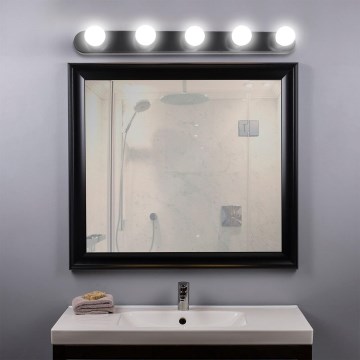 ONLI - Wall light HOLLYWOOD 5xE14/6W/230V black