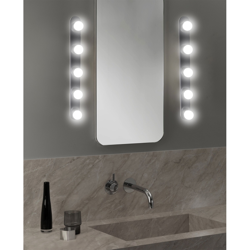 ONLI - Wall light HOLLYWOOD 5xE14/6W/230V black
