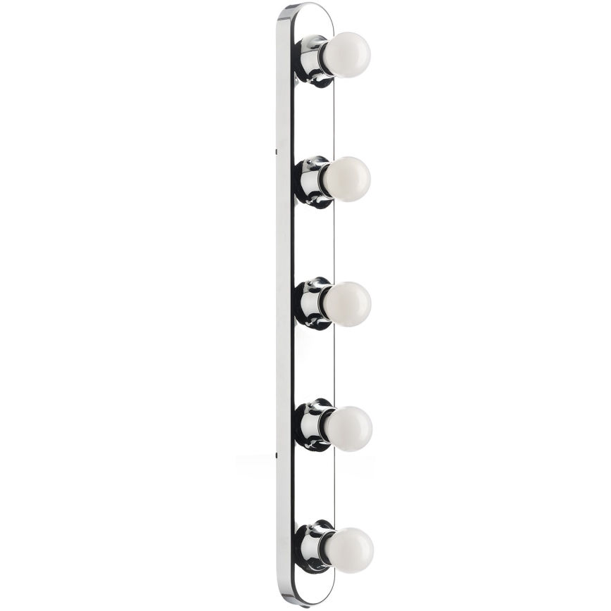 ONLI - Wall light HOLLYWOOD 5xE14/6W/230V shiny chrome