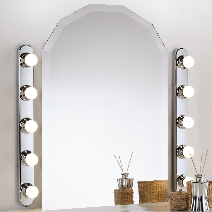 ONLI - Wall light HOLLYWOOD 5xE14/6W/230V shiny chrome