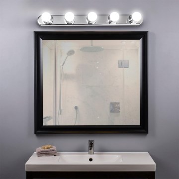 ONLI - Wall light HOLLYWOOD 5xE14/6W/230V shiny chrome