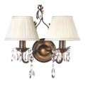 ONLI - Wall light KAREN 2xE14/6W/230V bronze