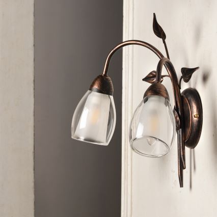 ONLI - Wall light LILIANA 2xE14/6W/230V