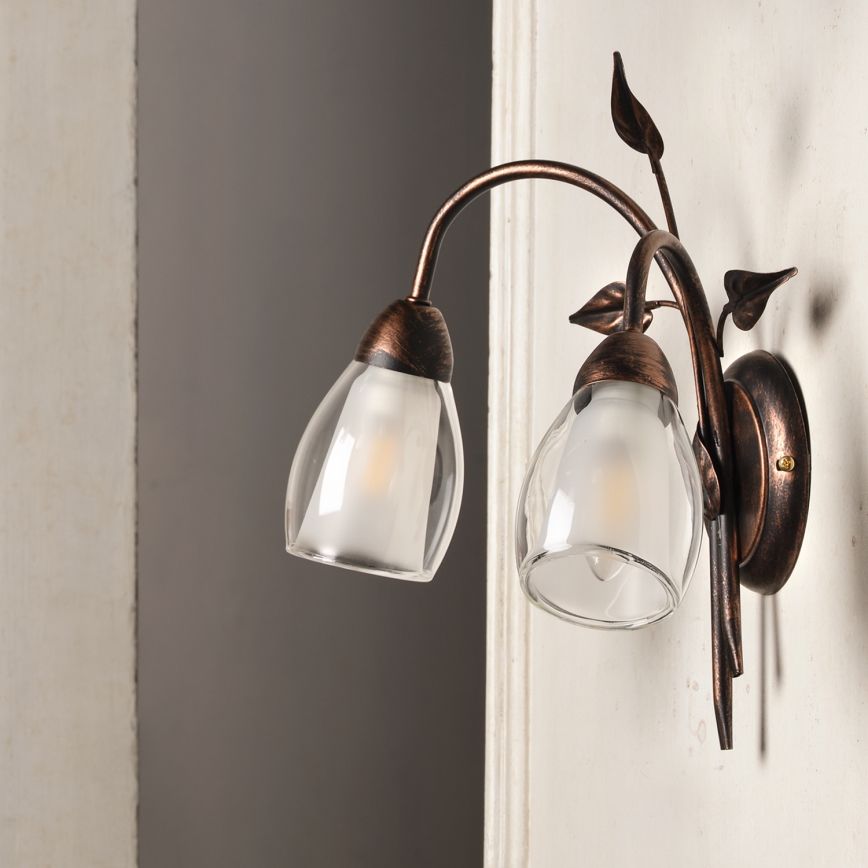 ONLI - Wall light LILIANA 2xE14/6W/230V