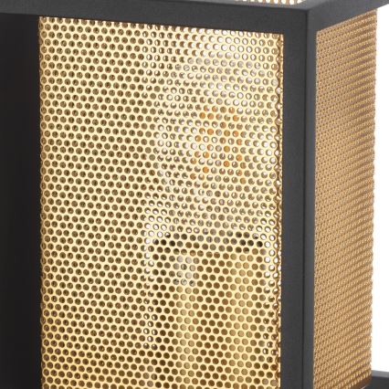 ONLI - Wall light MALIK 1xE27/22W/230V gold/black