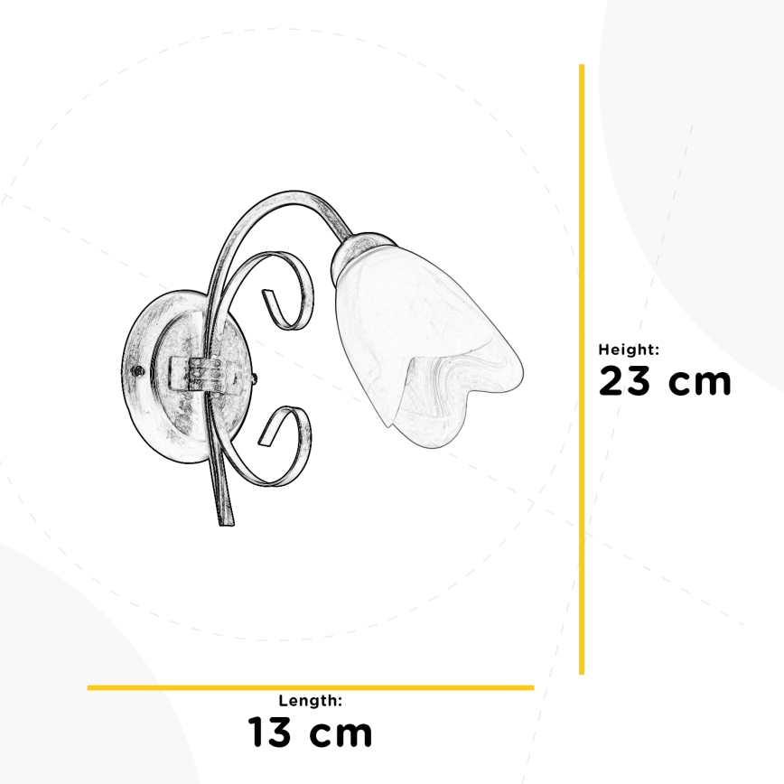 ONLI - Wall light ODINO 1xE14/6W/230V