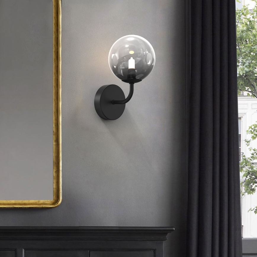 ONLI - Wall light PALOMA 1xG9/10W/230V black/smoky
