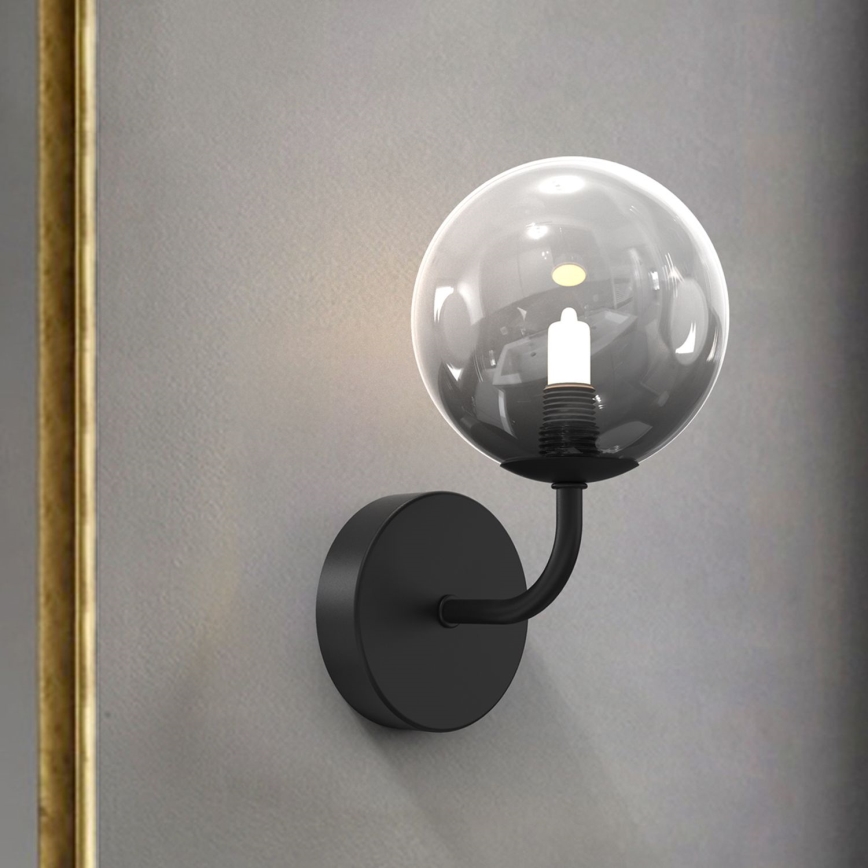 ONLI - Wall light PALOMA 1xG9/10W/230V black/smoky