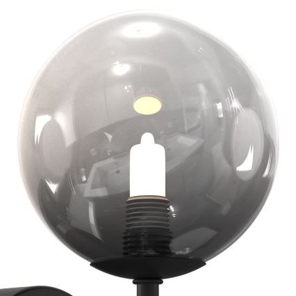 ONLI - Wall light PALOMA 1xG9/10W/230V black/smoky