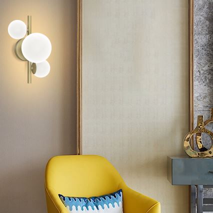 ONLI - Wall light PALOMA 3xG9/10W/230V gold