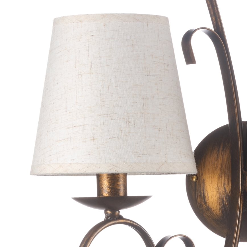 ONLI - Wall light POMPEI 2xE14/6W/230V bronze