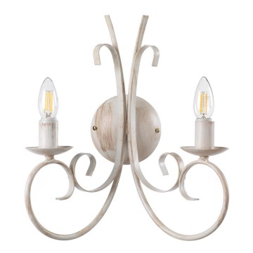 ONLI - Wall light POMPEI 2xE14/6W/230V creamy
