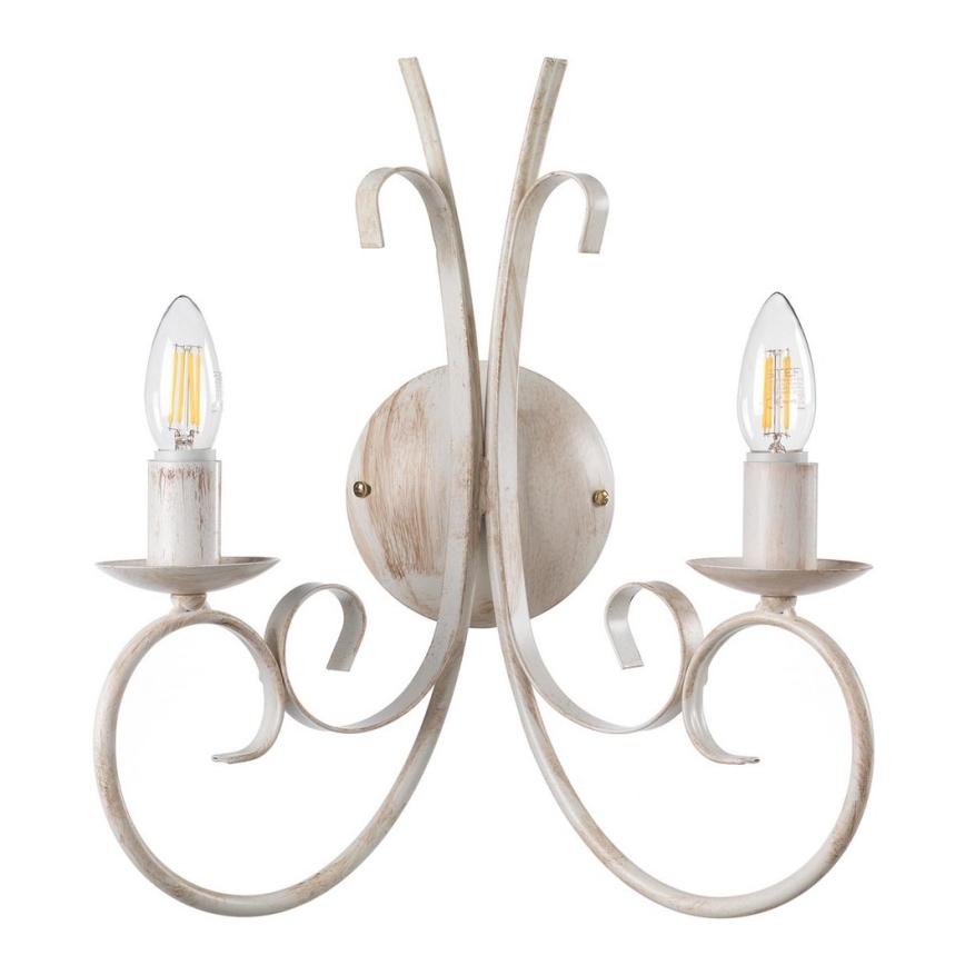 ONLI - Wall light POMPEI 2xE14/6W/230V creamy