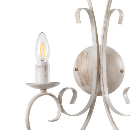 ONLI - Wall light POMPEI 2xE14/6W/230V creamy