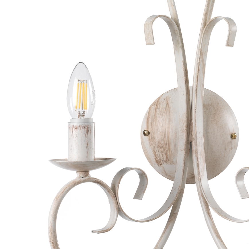 ONLI - Wall light POMPEI 2xE14/6W/230V creamy