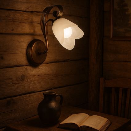 ONLI - Wall light SONIA 1xE14/6W/230V bronze
