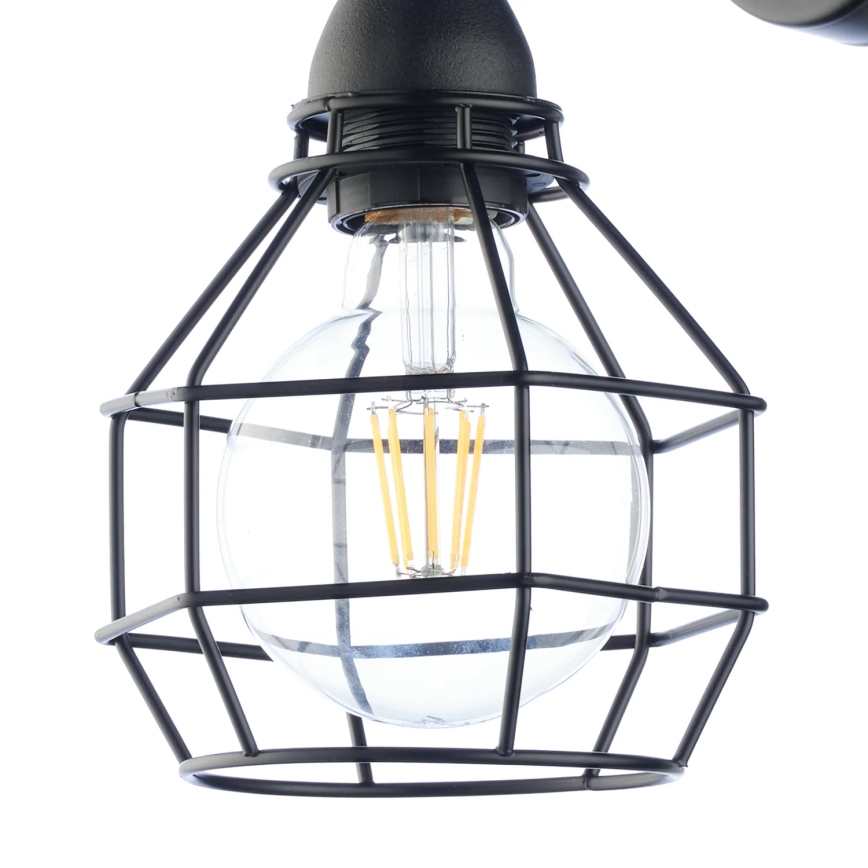 ONLI - Wall light SPIDER 1xE27/15W/230V black