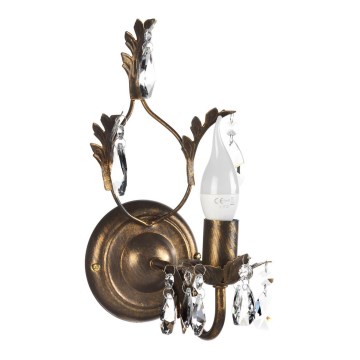 ONLI - Wall light TERESA 1xE14/6W/230V bronze