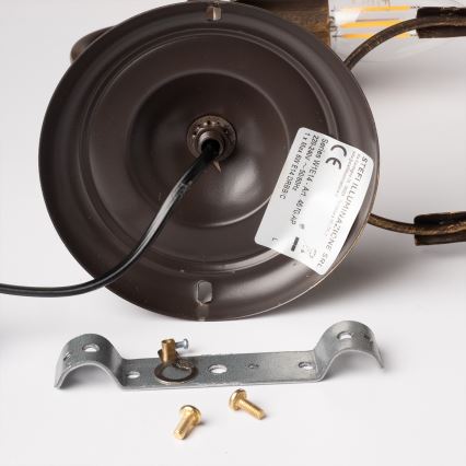 ONLI - Wall light TERESA 1xE14/6W/230V bronze