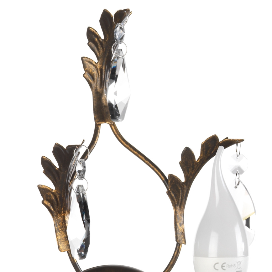 ONLI - Wall light TERESA 1xE14/6W/230V bronze