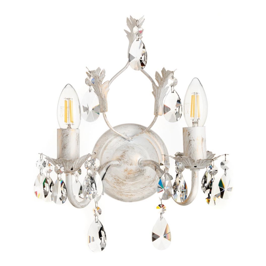 ONLI - Wall light TERESA 2xE14/6W/230V white