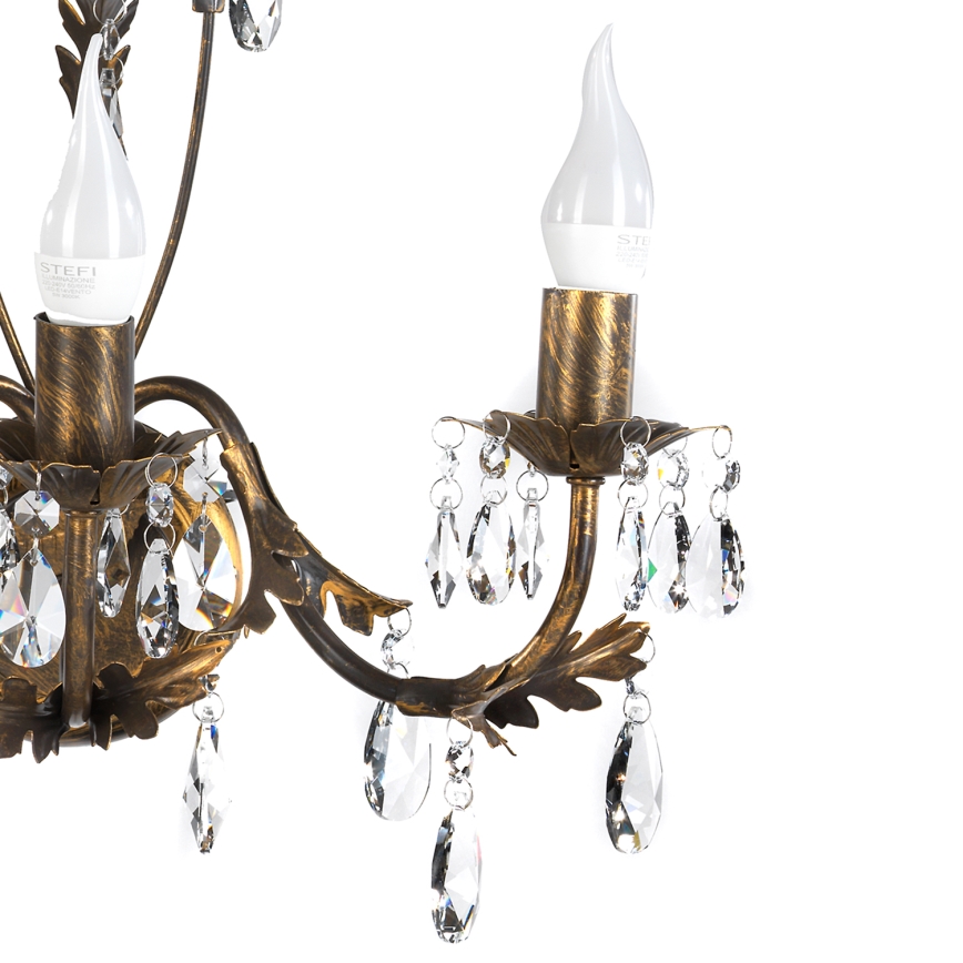 ONLI - Wall light TERESA 3xE14/6W/230V bronze