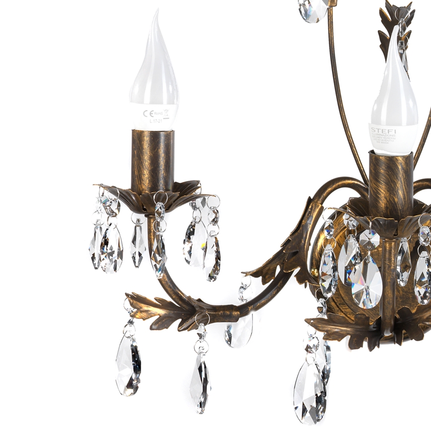 ONLI - Wall light TERESA 3xE14/6W/230V bronze