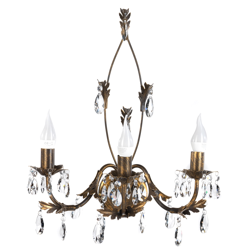 ONLI - Wall light TERESA 3xE14/6W/230V bronze