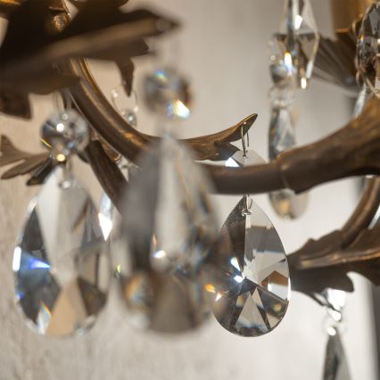 ONLI - Wall light TERESA 5xE14/6W/230V bronze