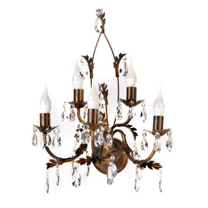 ONLI - Wall light TERESA 5xE14/6W/230V bronze