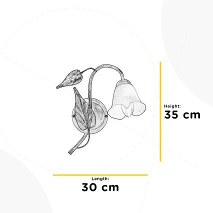 ONLI - Wall light VANDA 1xE14/6W/230V