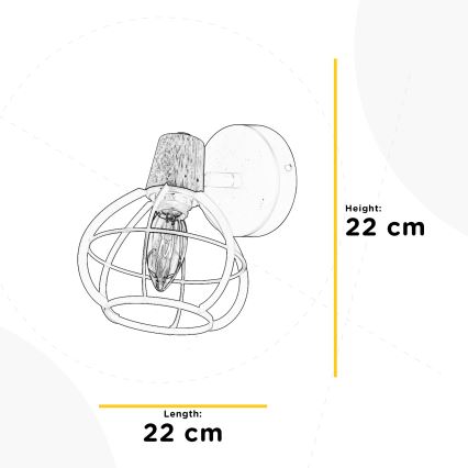 ONLI - Wall spotlight GINGER 1xE14/6W/230V