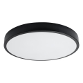 ONYX LED Ceiling Light, 48W/230V, Ø 60 cm, Black