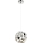 Open Design OR80179 - CARERA cable-hung pendant lamp 1x G9/7W/230V Ø 15 cm polished chrome