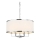 Open Design OR80216 - CASA Chain Chandelier 6xE14/15W/230V Cream/Polished Chrome