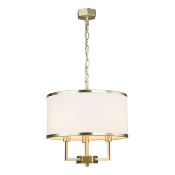 Open Design OR80223 - CASA Chain Chandelier 3x E14/12W/230V, Cream/Brass