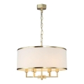 Open Design OR80230 - CASA Chain-Hung Chandelier 6xE14/15W/230V, Cream/Brass