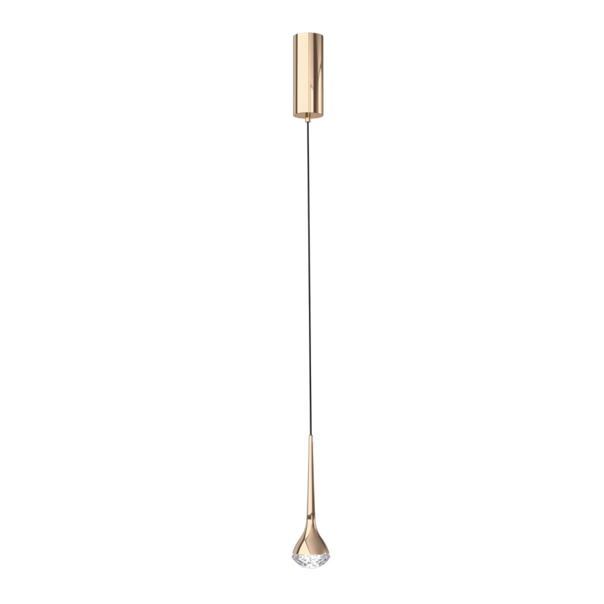 Open Design OR80315 - CRIMA LED Cable-Suspended Pendant Light LED/7W/230V, Rose Gold