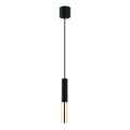 Open Design OR80810 - SLIMI Cable Pendant 1xG9/3.5W/230V Black/Gold
