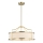 Open Design OR80896 - STANZA 4-Light Rod Chandelier, 4xE27/15W/230V, Ø 55 cm, Brass/White