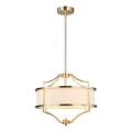 Open Design OR80926 - STESSO rod pendant light 4×E27/15W/230V Ø 42 cm brass/white
