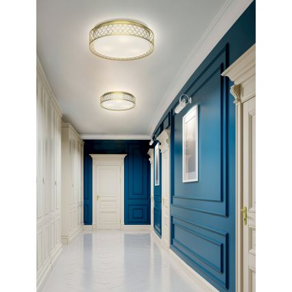 Open Design OR81015 - CAVALLI ceiling light 3xE27/15W/230V Ø 52 cm brass