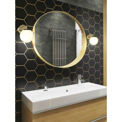Open Design OR81398 - BAO Bathroom Wall Light 1xG9/8W/230V IP44 Gold